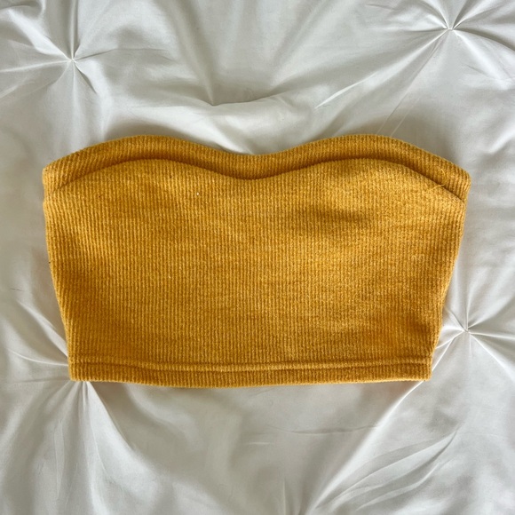 Tops - Golden Yellow Knit Top